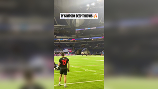 Ty Simpson Drops a Perfect Go Route Pass ? | Alabama QB Shows the Touch