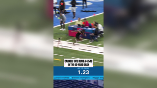 Carnell Tate on the Move ? | Ohio State Playmaker Shows Out at the Combine
