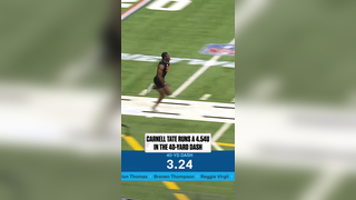 Carnell Tate on the Move ? | Ohio State Playmaker Shows Out at the Combine