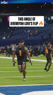 Jeremiyah Love Showing He Can Do It All 🔥 | Notre Dame Star at the NFL Combine