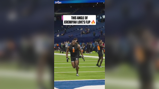 Jeremiyah Love Showing He Can Do It All ? | Notre Dame Star at the NFL Combine
