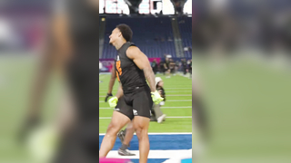 Jeremiyah Love Showing He Can Do It All ? | Notre Dame Star at the NFL Combine
