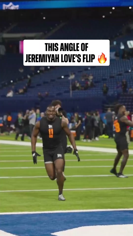 Jeremiyah Love Showing He Can Do It All ? | Notre Dame Star at the NFL Combine