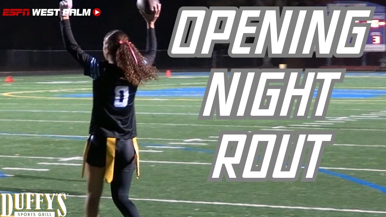 41-0 STATEMENT! No. 2 Wellington Dominates Pahokee (Highlights) | #FlagFootball