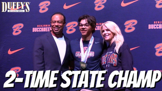 Charlie Woods Celebrates 2nd State Title ? | Benjamin Ring Ceremony Recap