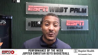 Jupiter Christian Boys Basketball Wins Baptist Performance of the Week | #highschoolbasketball