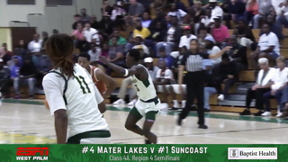 Suncoast ESCAPES Upset vs Mater Lakes ? | 53-49 Thriller
