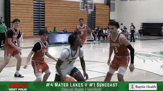 Suncoast ESCAPES Upset vs Mater Lakes ? | 53-49 Thriller