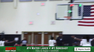 Suncoast ESCAPES Upset vs Mater Lakes ? | 53-49 Thriller