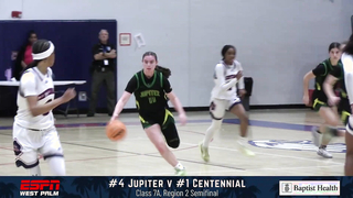 Centennial Storms Past Jupiter in 7A Playoffs ? | High School Girls Basketball