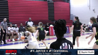 Centennial Storms Past Jupiter in 7A Playoffs ? | High School Girls Basketball