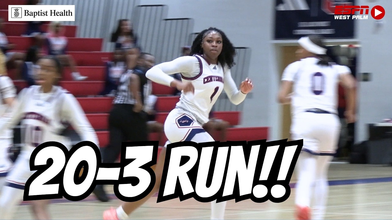 Centennial Storms Past Jupiter in 7A Playoffs 🔥 | High School Girls Basketball