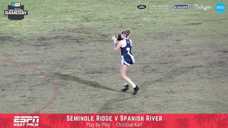 Defending Champs Rally! Seminole Ridge vs Spanish River | Girls Flag Football Highlights