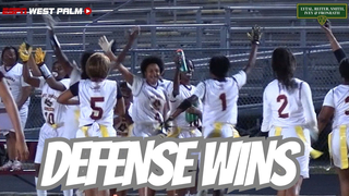 Glades Central SHUTS OUT Palm Beach Lakes | 6-0 Defensive Battle | Flag Football Highlights