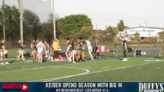 No. 2 Keiser Seahawks DOMINATE Season Opener | 47-6 Blowout Win | Flag Football Highlights