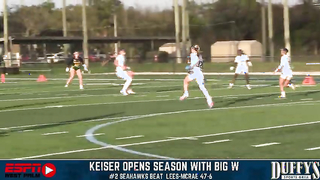 No. 2 Keiser Seahawks DOMINATE Season Opener | 47-6 Blowout Win | Flag Football Highlights