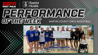 Martin County Girls Basketball Earns Baptist Performance of the Week