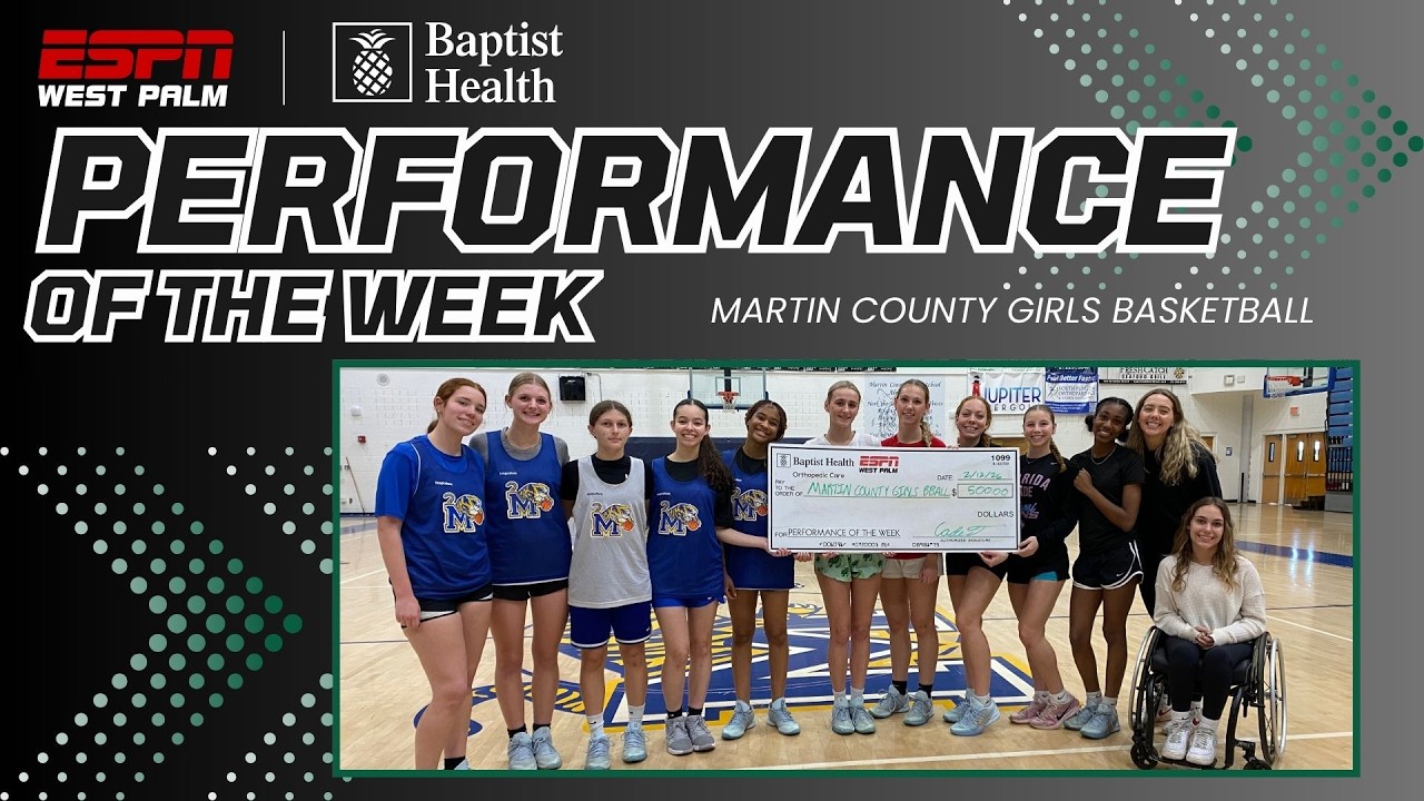 Martin County Girls Basketball Earns Baptist Performance of the Week