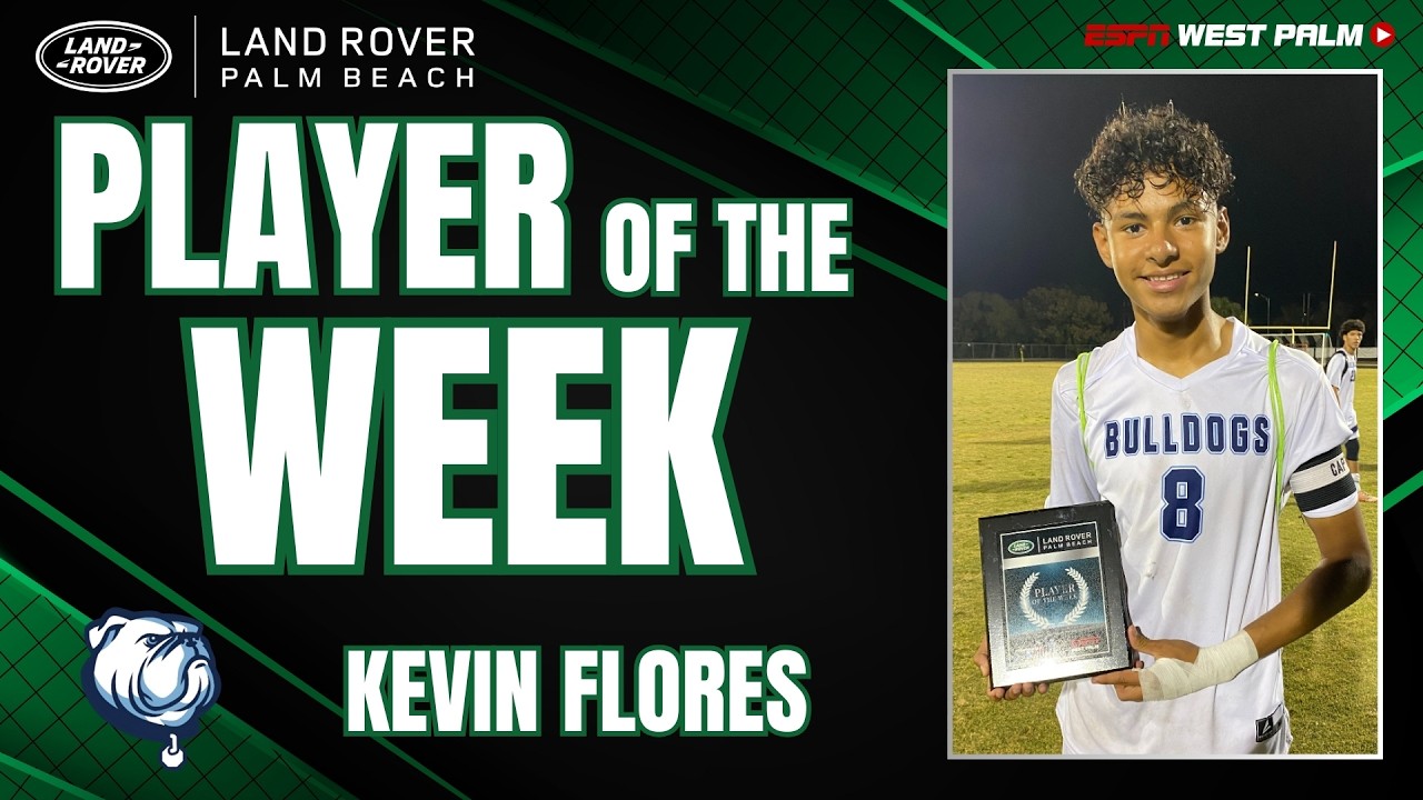 Kevin Flores Delivers in the Clutch! | Land Rover Palm Beach Player of the Week