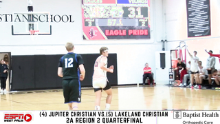 Jupiter Christian Holds Off Lakeland Christian 67–59 | High School Basketball Playoff Highlights
