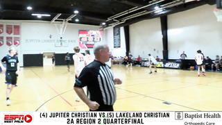Jupiter Christian Holds Off Lakeland Christian 67–59 | High School Basketball Playoff Highlights