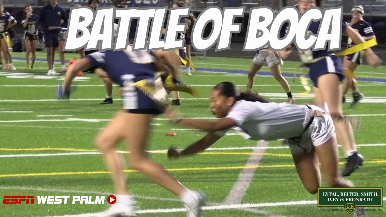 West Boca Edges Boca Raton 2-0 in Defensive Showdown | #flagfootball