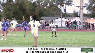 Cardinal Newman vs Suncoast | Undefeated Showdown Ends in 6-0 Defensive Battle | #FlagFootball