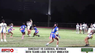 Cardinal Newman vs Suncoast | Undefeated Showdown Ends in 6-0 Defensive Battle | #FlagFootball