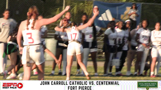 Rams Roll! John Carroll Catholic 30, Centennial 6 | Full Game Highlights