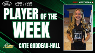 Land Rover Palm Beach Player of the Week - Cate Goddeau-Hall
