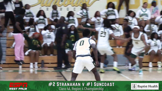 Suncoast SURVIVES Stranahan in OT ? | 55-50 Thriller Sends Chargers to Final Four