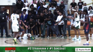 Suncoast SURVIVES Stranahan in OT ? | 55-50 Thriller Sends Chargers to Final Four