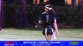 12-YEAR-OLD BALLING?! ? Somerset Wins 26-0 | Flag Football Highlights