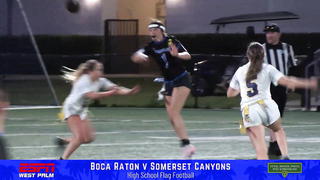12-YEAR-OLD BALLING?! ? Somerset Wins 26-0 | Flag Football Highlights