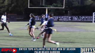 Dwyer Panthers rout Atlantic for their first win of the season