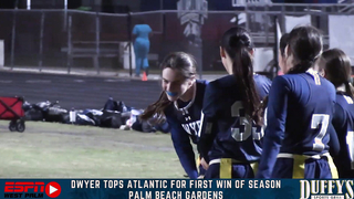 Dwyer Panthers rout Atlantic for their first win of the season