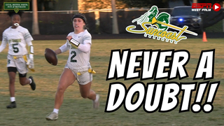 Suncoast Shuts Out Lake Worth ? | Cate Goddeau-Hall Throws 4 TDs | Flag Football Highlights