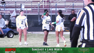 Suncoast Shuts Out Lake Worth ? | Cate Goddeau-Hall Throws 4 TDs | Flag Football Highlights