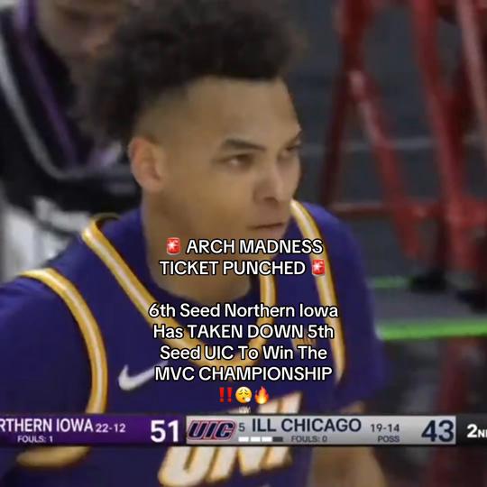 Northern Iowa HAS PUNCHED THEIR TICKET TO THE DANCE As They Take Down...