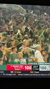 History on the line…