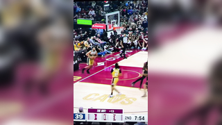 happy Sam Merrill night… #nba