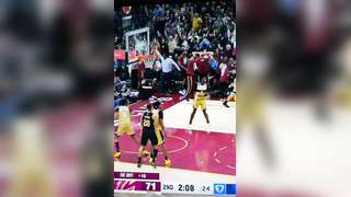 happy Sam Merrill night… #nba