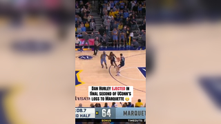 Dan Hurley was ejected with 0.4 left on the clock #cbb #collegebask...