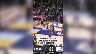 Dan Hurley was ejected with 0.4 left on the clock #cbb #collegebask...
