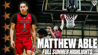 Matthew Able Highlights | NC State 5⭐ Commit Dominates Adidas 3SSB