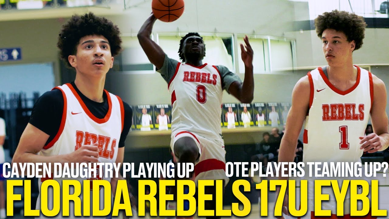 CAYDEN DAUGHTRY IS THE REAL DEAL 😤 FL Rebels EYBL Roll Past Team Speights | 1Family Invitational Highlights