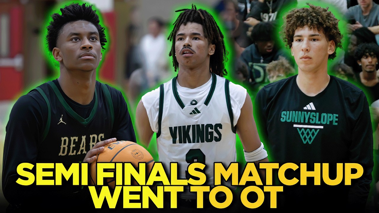 Sunnyslope vs Basha | AIA Open State Semifinals | Game Comes Down to the Wire