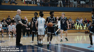 Deer Valley vs Cactus Shadows | AIA 4A State Semifinals | Arizona High School Basketball