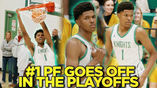 McDonald’s All-American Cameron Williams GOES OFF! | St. Mary’s vs Perry Playoff Highlights