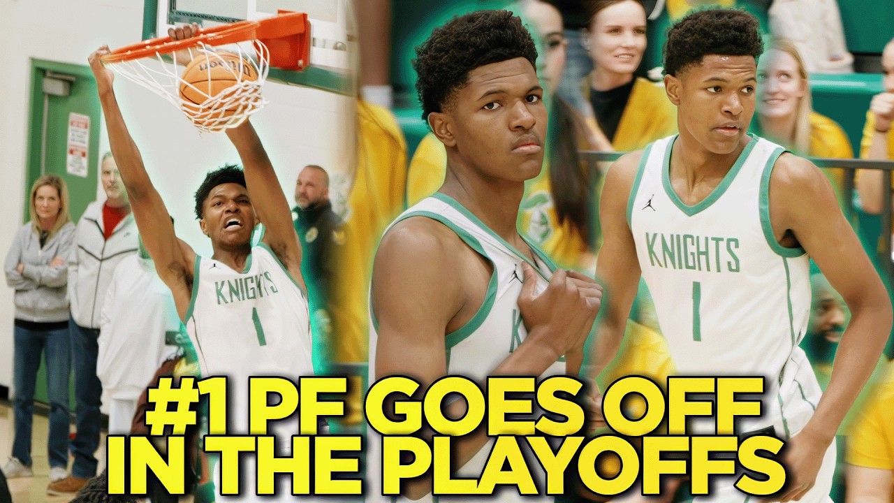 McDonald’s All-American Cameron Williams GOES OFF! | St. Mary’s vs Perry Playoff Highlights